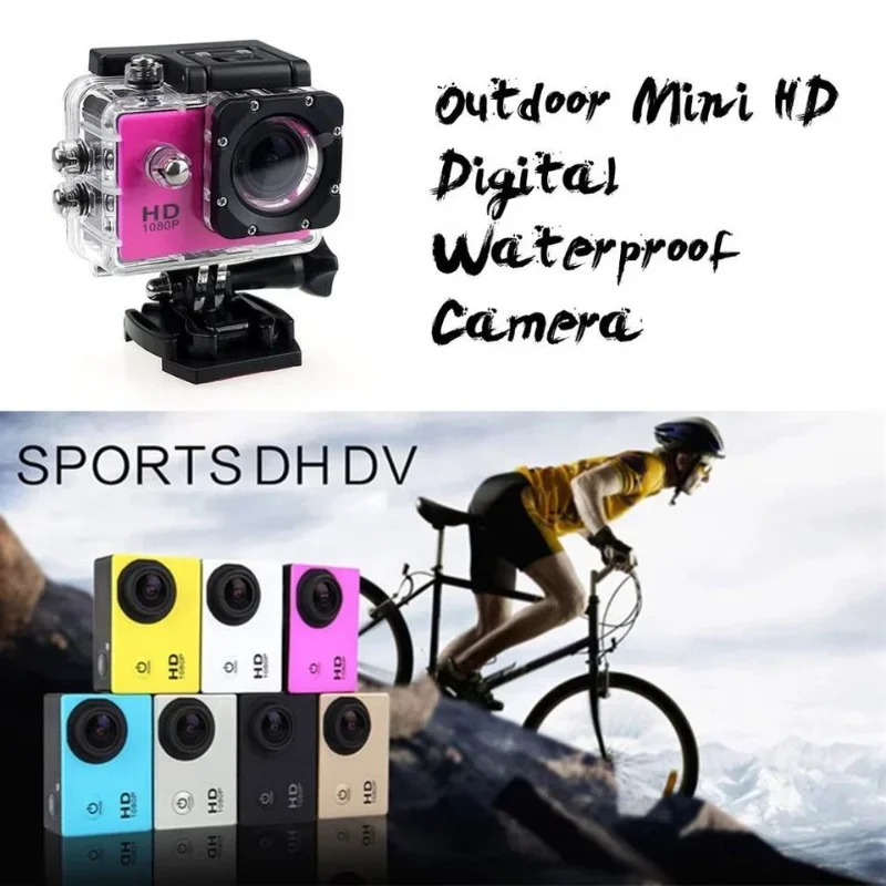 4k HD Mini Action Camera WiFi Remote Control Sport Camera Underwater Waterproof Video Recording Cameras Action Video Cameras - Image 2