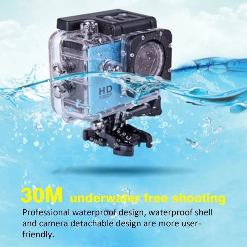 4k HD Mini Action Camera WiFi Remote Control Sport Camera Underwater Waterproof Video Recording Cameras Action Video Cameras - Image 6